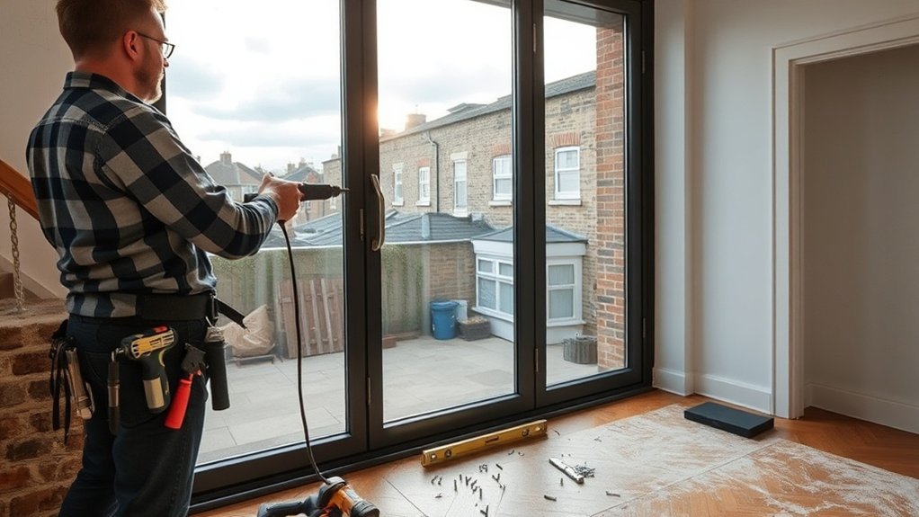 Aluminium Door Installation Lower Edmonton