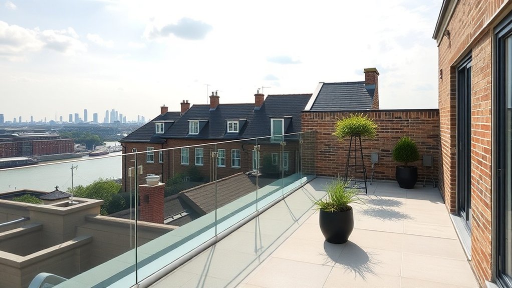 Frameless Glass Balustrades Lower Edmonton