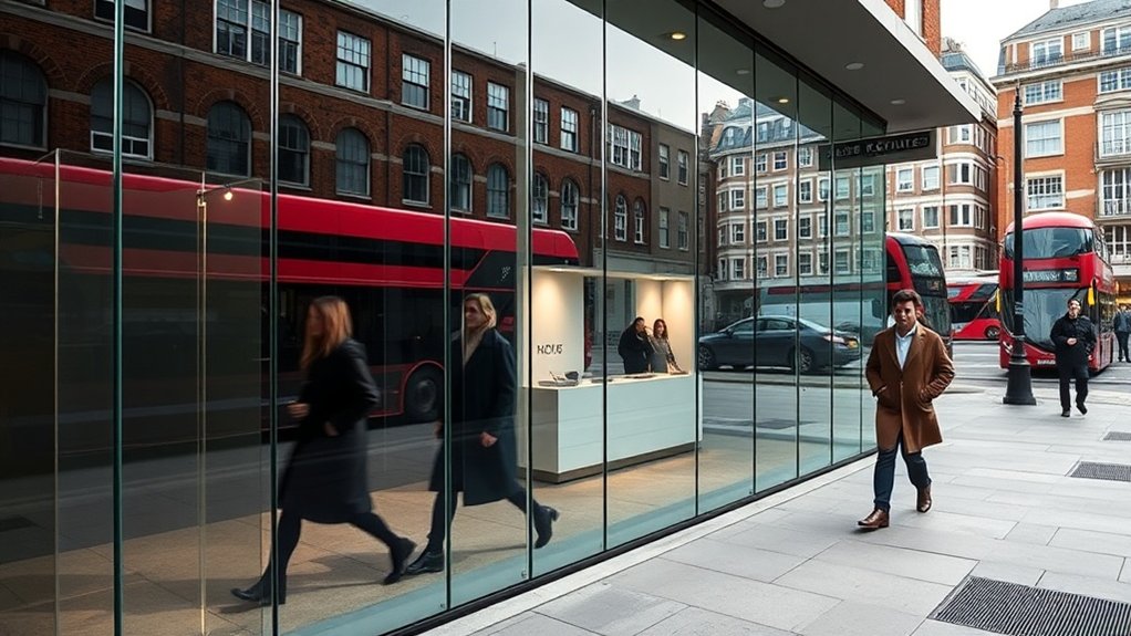 Frameless Glass Shop Fronts Lower Edmonton