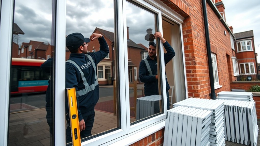 Glazier in Church Street Edmonton
