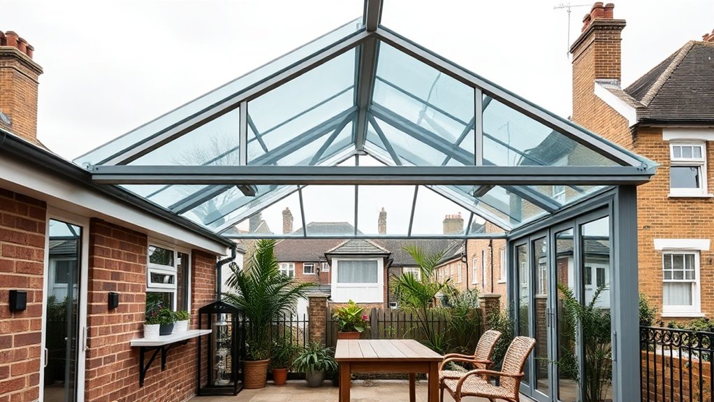 Lean-To Glazing Lower Edmonton