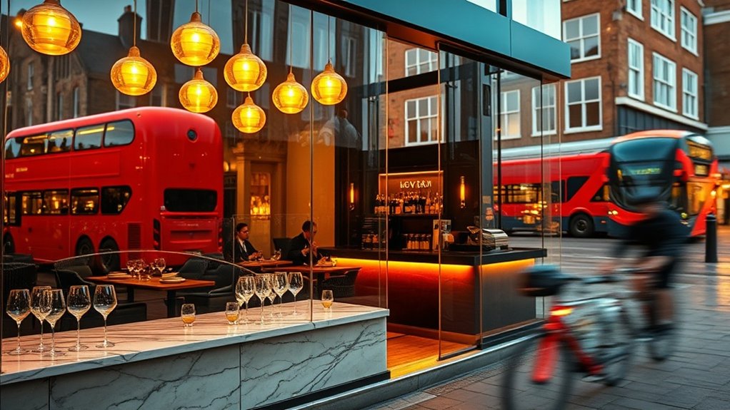 Restaurant Glazing Lower Edmonton