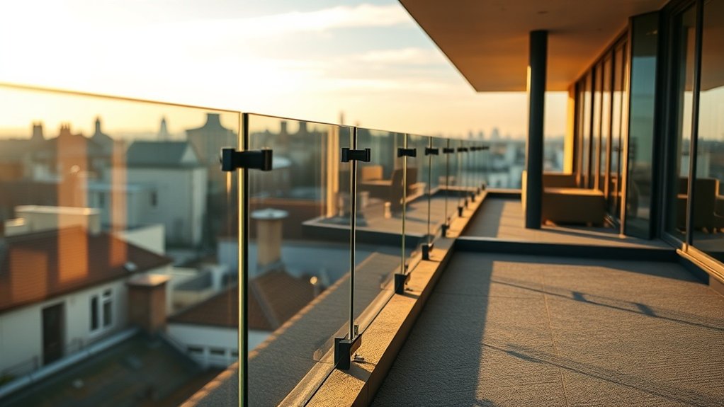 Terrace Glass Balustrades Lower Edmonton