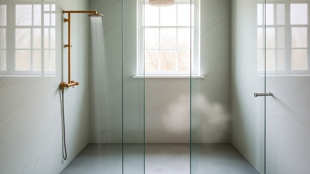 Wet Room Glass Panels Lower Edmonton